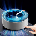 Smart Air Purifier Ashtray | Multi-Layer Smoke Filtration System