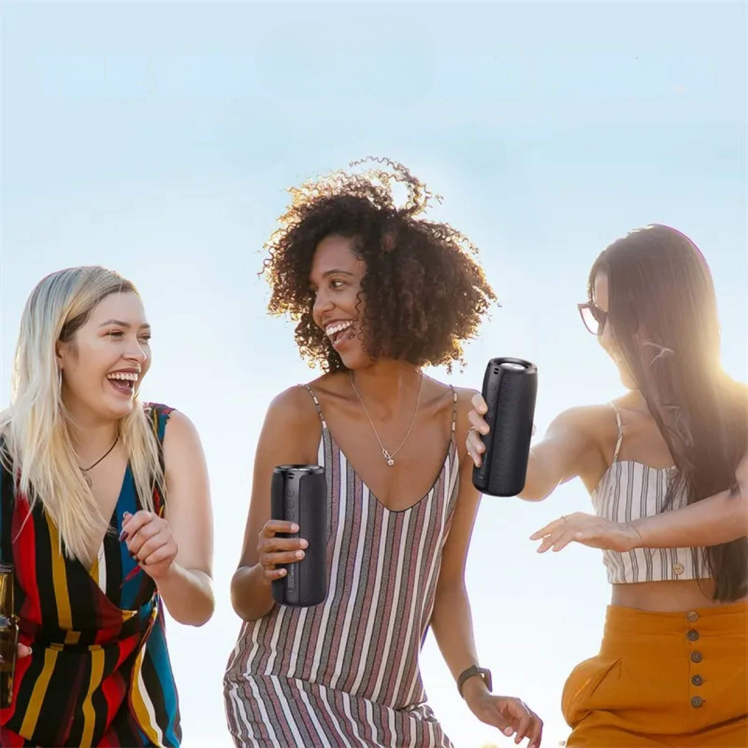 Waterproof Bluetooth Speaker | Portable Outdoor Audio with 12-Hour Battery