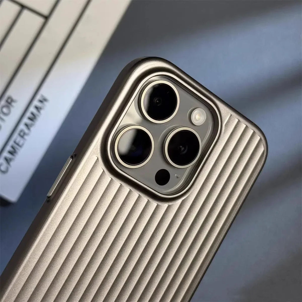 Premium Phone Case | Ribbed Aluminum Design