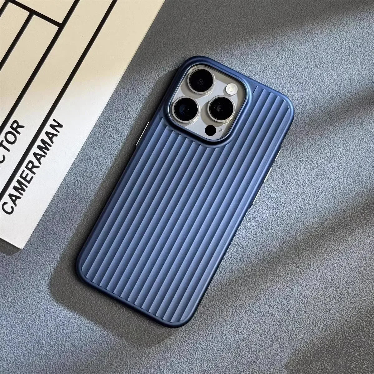 Premium Phone Case | Ribbed Aluminum Design